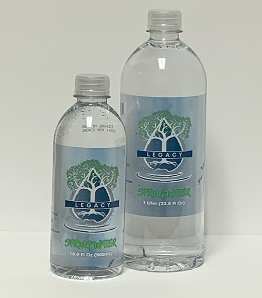 Spring Water Single Serve Bottles